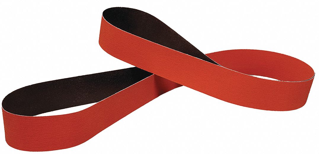 SANDING BELT,132 IN L,3 IN W