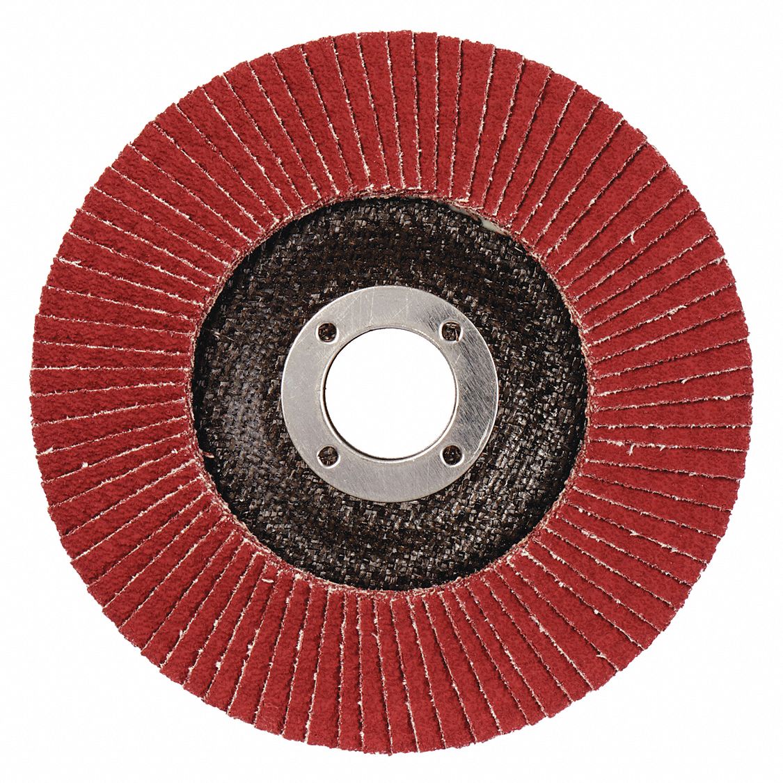 Flap Disc: Type 29, 5" x 5/8"-11, Ceramic, 60 Grit, Fiberglass Bk, Std Density, 967A
