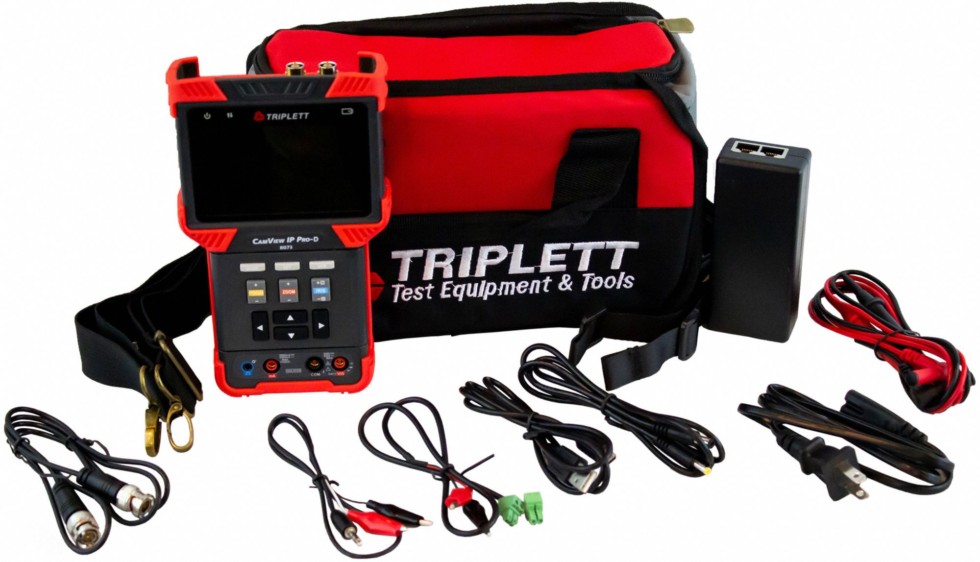 TRIPLETT IP HD Camera Tester, 71/2" H, TFT Color 448G56CamView IP