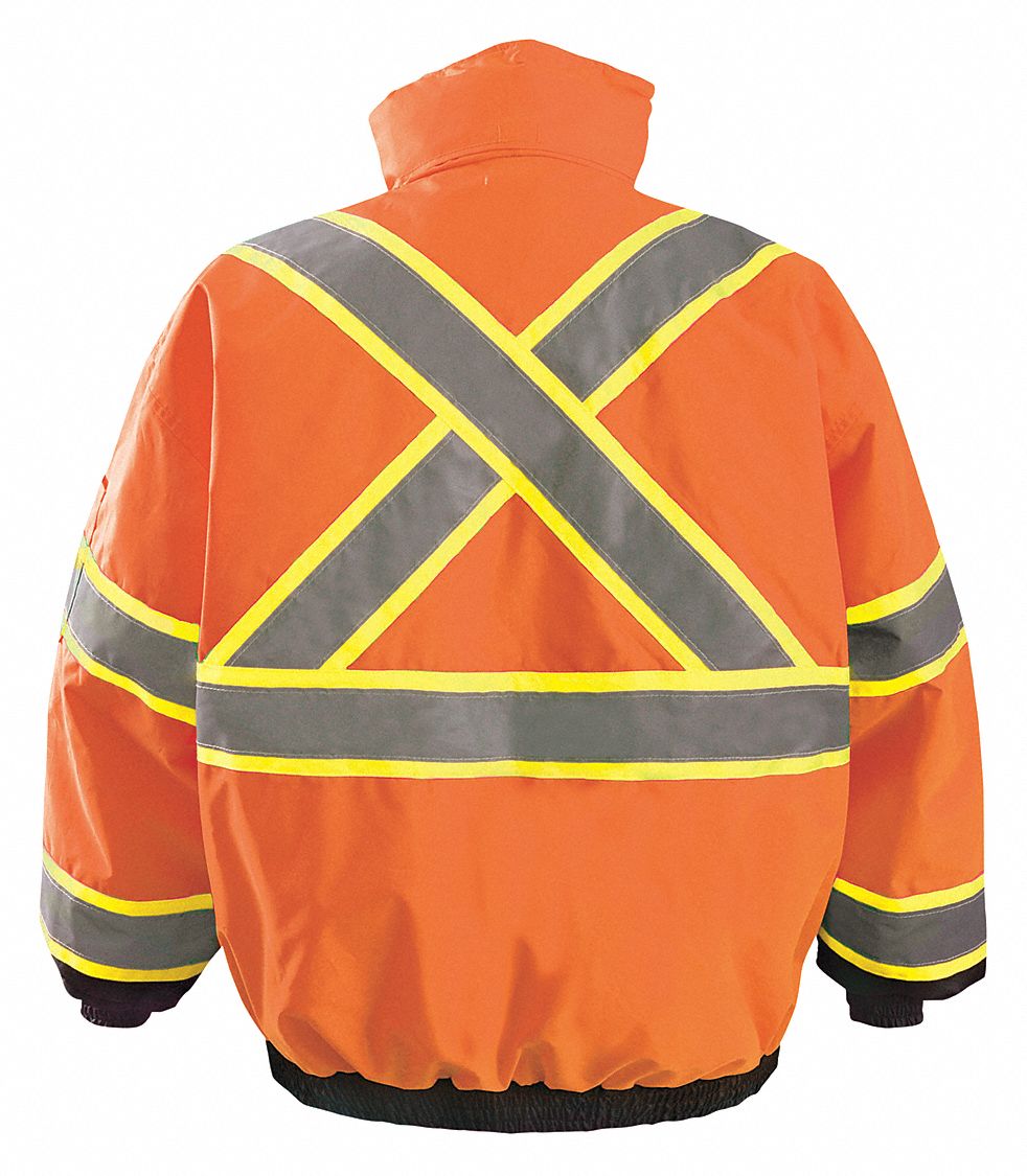 OCCUNOMIX, X, L, High Visibility X-Back Jacket - 448G95|LUX
