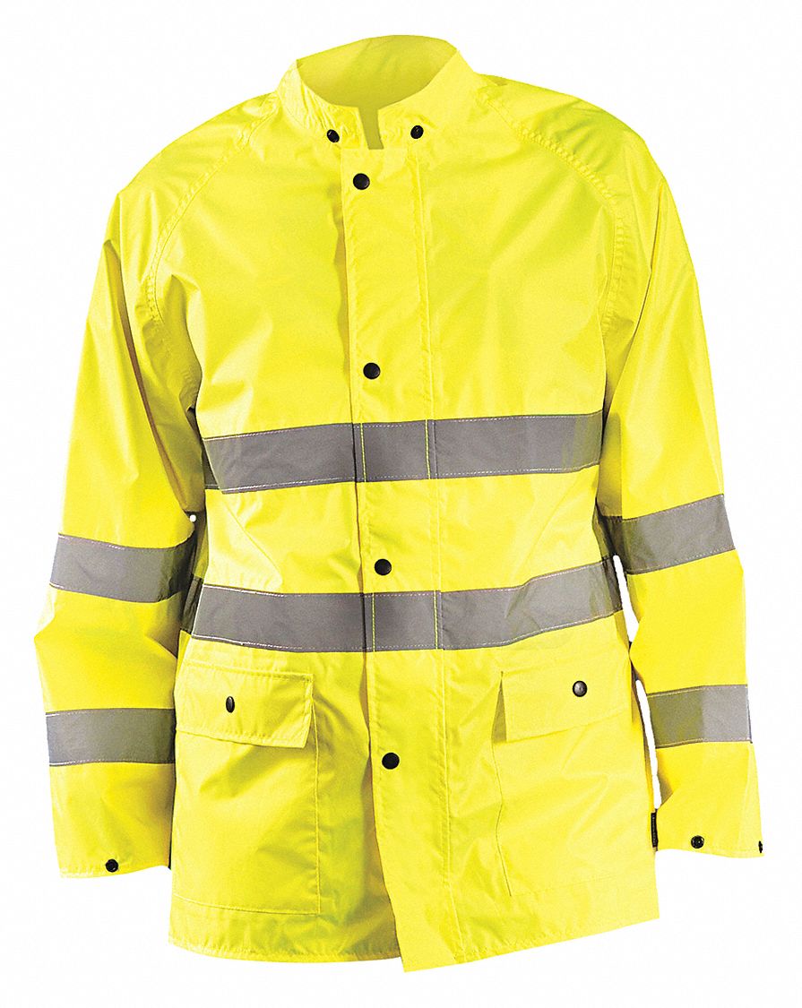OCCUNOMIX, Horizontal, XL, Rain Jacket 448H35LUXTRJKTYXL Grainger