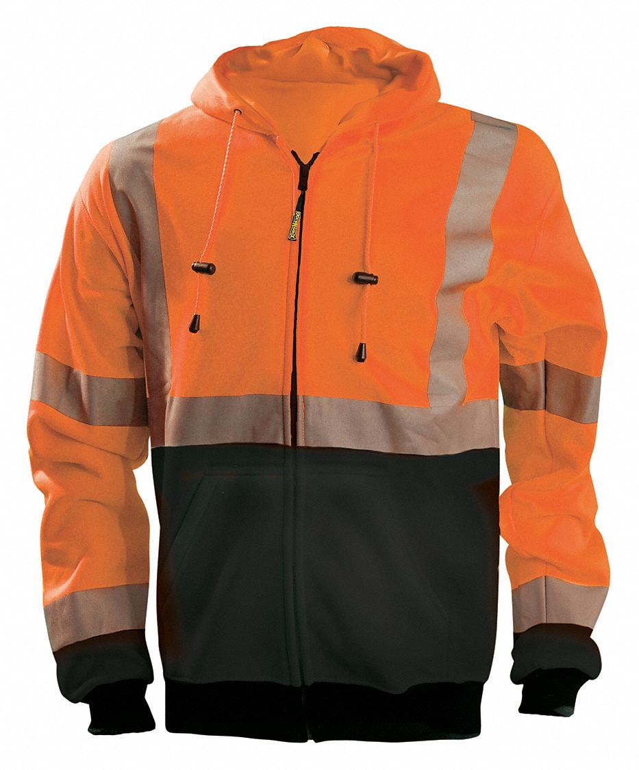 OCCUNOMIX, ANSI Class 3, X, Hooded Sweatshirt - 448J30|LUX