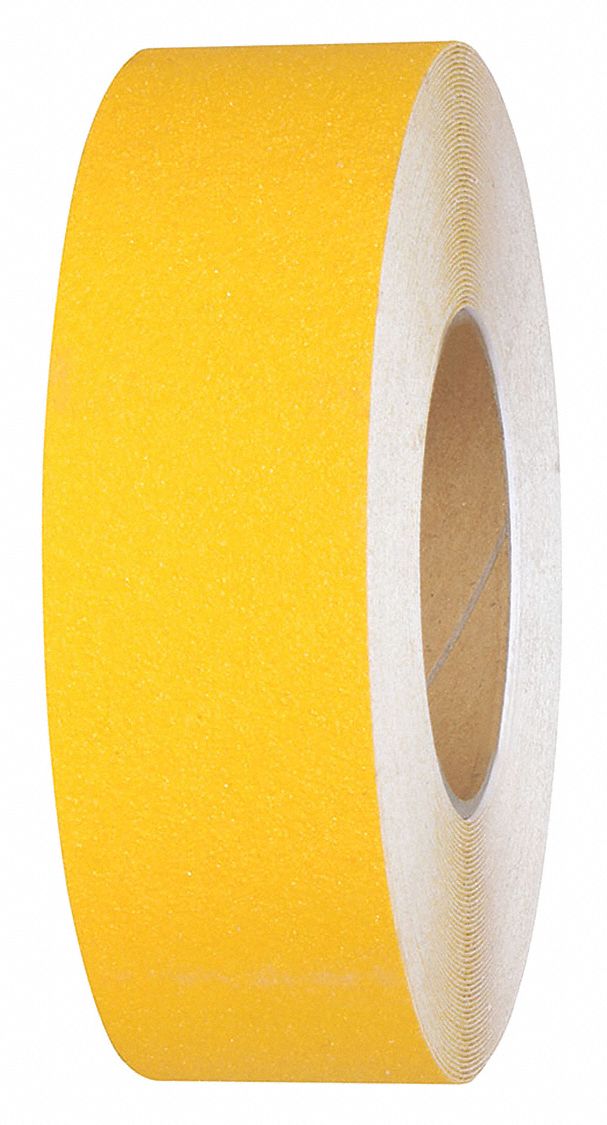 Yellow Anti Slip 2" X 60FT Adhesive 5 Rolls Yellow Non Skid Tape 60 Grit 