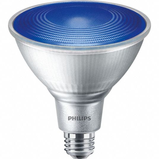 PHILIPS, LED, PAR38, Compact LED Bulb - 448K86|13.5PAR38/PER/BLUE/ND ...