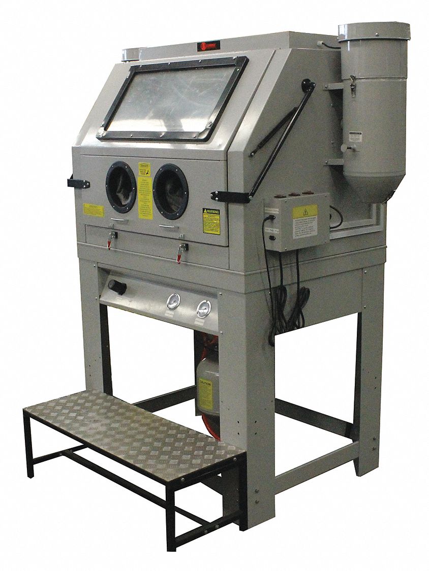 Allsource Pressure Feed Abrasive Blast Cabinet Work Dimensions