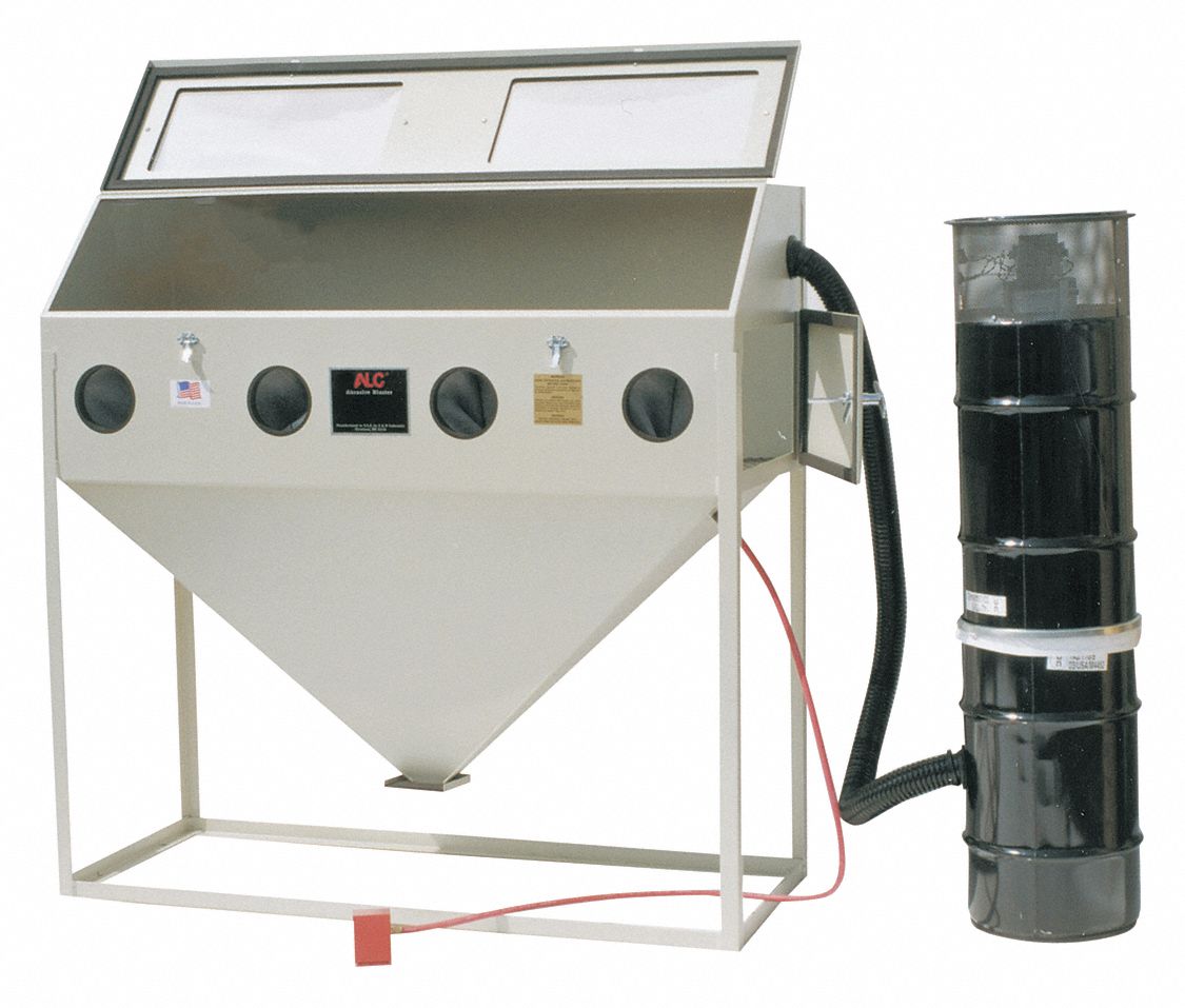 Abrasive Blast Cabinet Siphon Feed Type