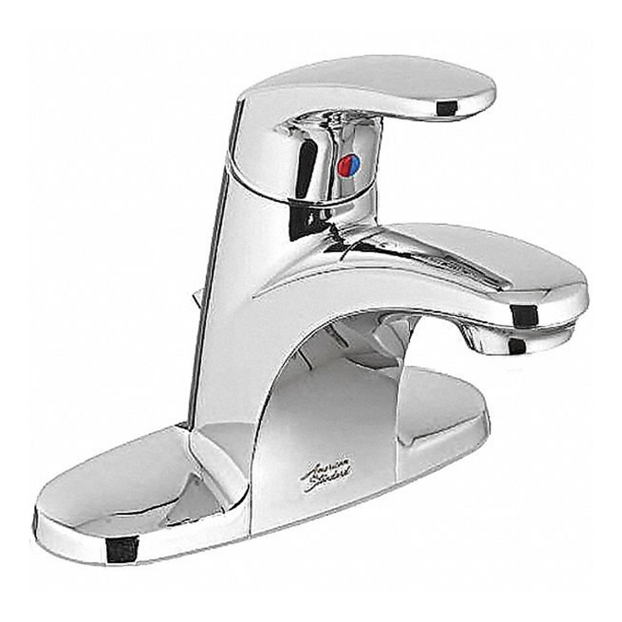 Mid Arc Bathroom Faucet: Colony Pro, Metal, Chrome Finish, 1.2 gpm Flow Rate, Arc
