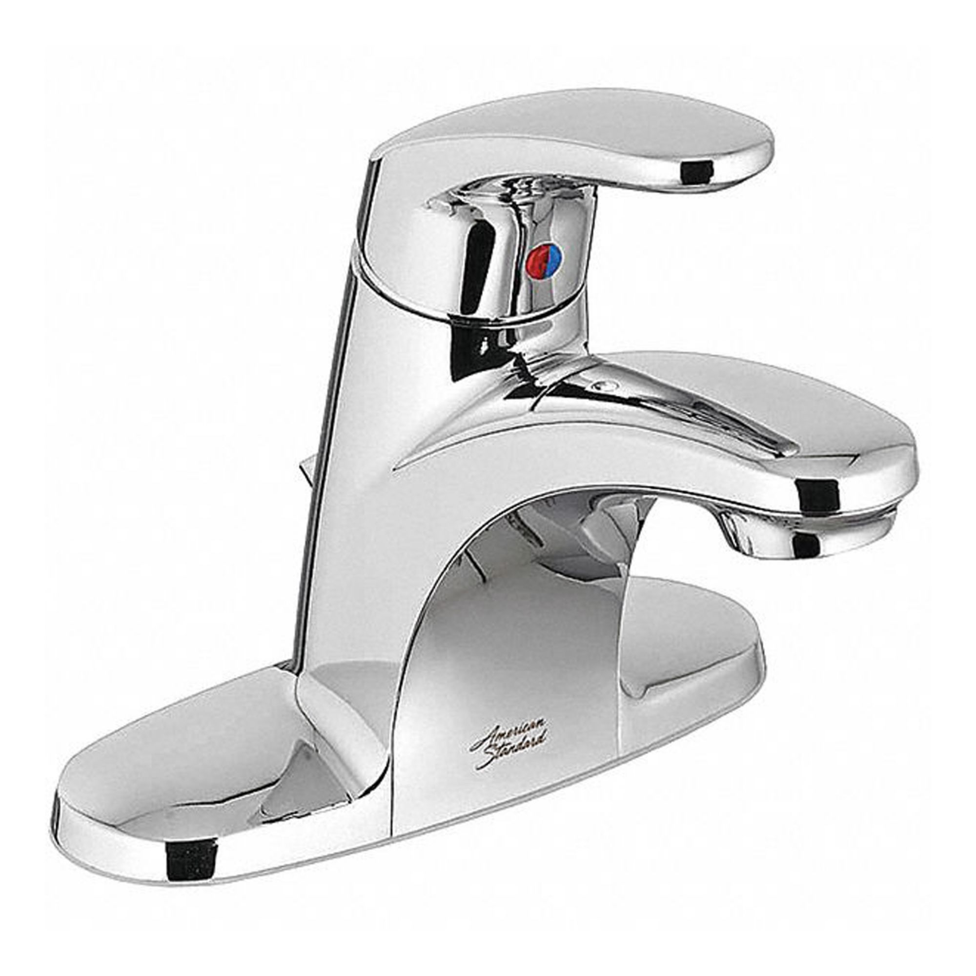 Mid Arc Bathroom Faucet: Colony Pro, Metal, Chrome Finish, 1.2 gpm Flow Rate, Arc