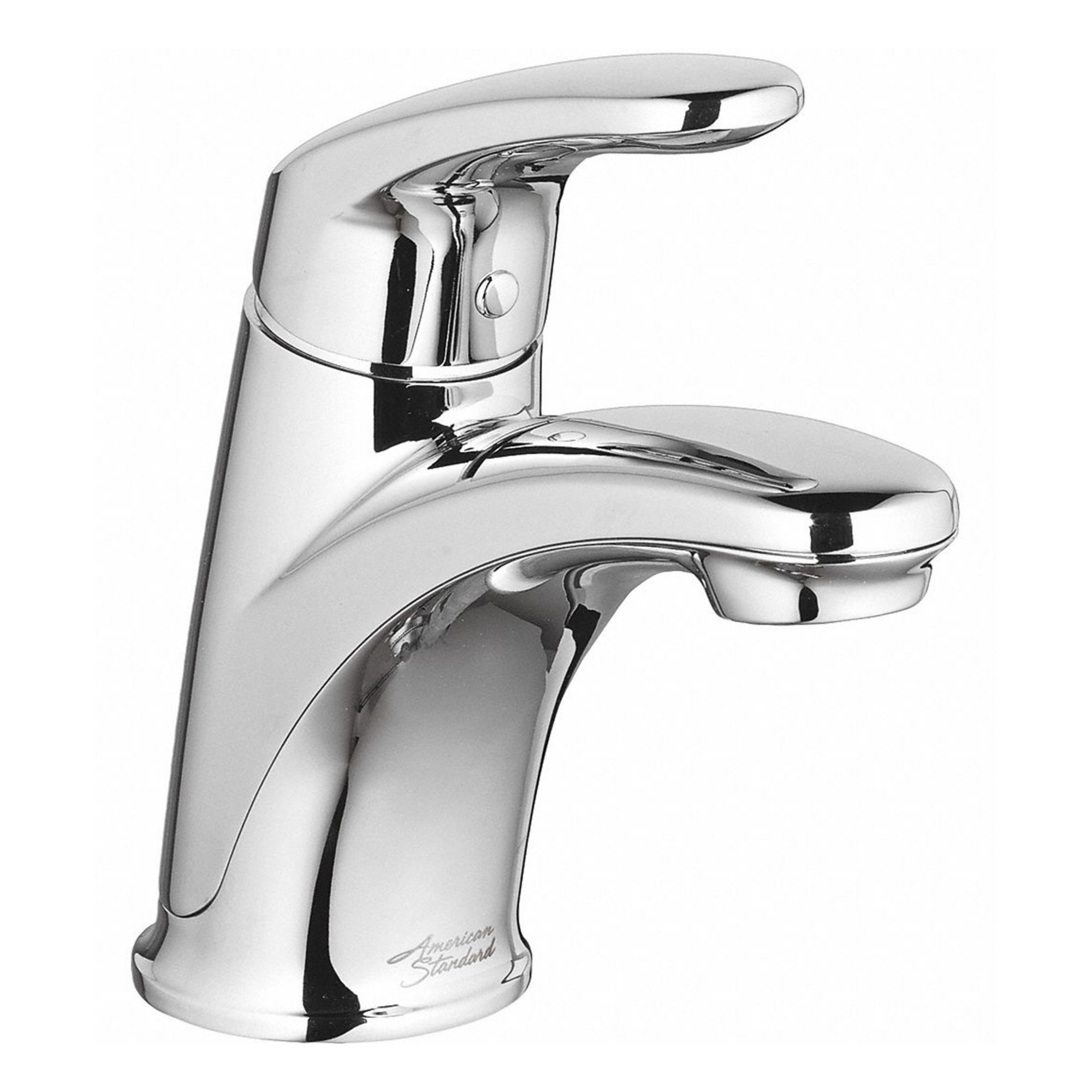 Mid Arc Bathroom Faucet: Colony Pro, Metal, Chrome Finish, 1.2 gpm Flow Rate, Arc