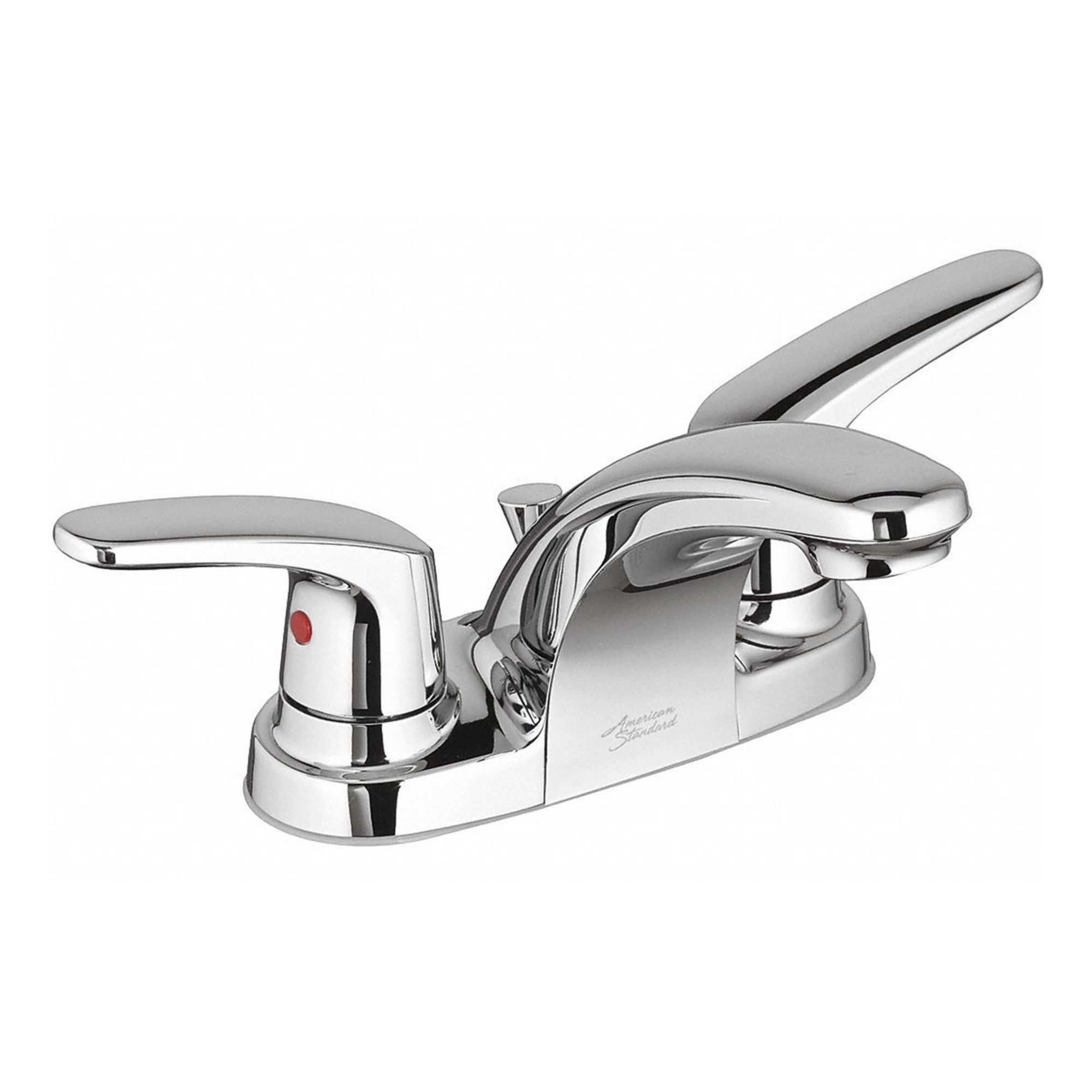 Low Arc Bathroom Faucet: Colony Pro, Metal, Chrome Finish, 1.2 gpm Flow Rate, Arc