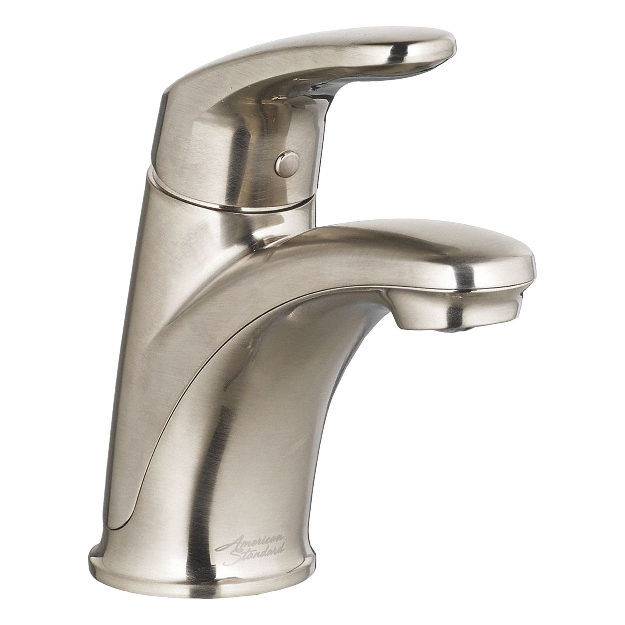 Mid Arc Bathroom Faucet: Colony Pro, Metal, Brushed Nickel Finish, Single-Post