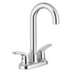 Dual-Lever-Handle Two-Hole Centerset Deck-Mount Bar Sink Faucets