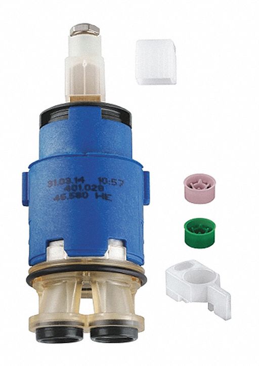 GROHE Faucet Cartridge, Fits Brand Grohe, Plastic, Unfinished Finish 448N5746580000 Grainger