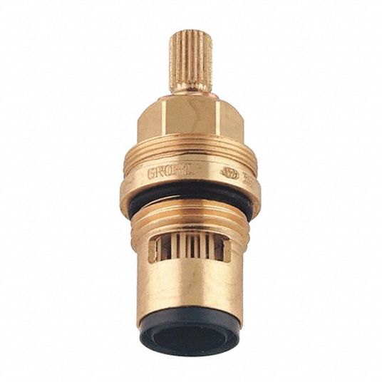 GROHE Faucet Cartridge, Fits Brand Grohe, Metal, Unfinished Finish