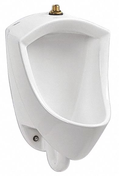Washdown Urinal: 0.13 gpf Gallons per Flush, Vitreous China, Wall, Top Spud