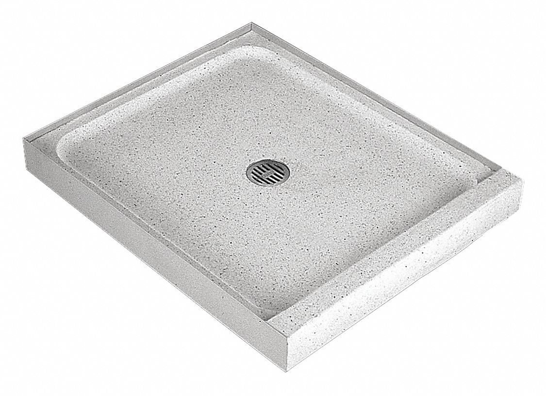 Shower Floor, Rectangle, 32 in x 36 in