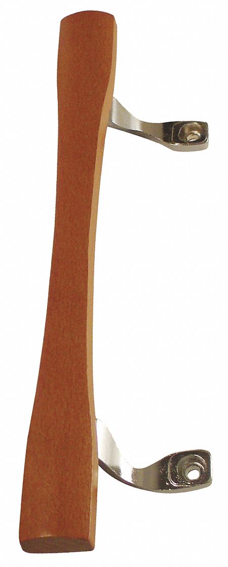 ENS POIGNEE,BOIS/ZINC,10PO LO X 2PO H