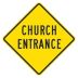 Church Entrance Signs