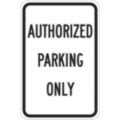 Authorized & Assigned Parking Signs