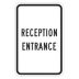 Reception Entrance Signs