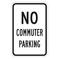 No Commuter Parking Signs