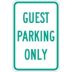 Guest Parking Only Signs