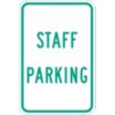 Staff Parking Signs