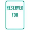 Reserved For Signs