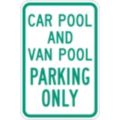 Car Pool Parking Signs