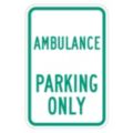 Ambulance Parking Signs