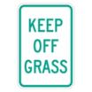 Keep Off Grass Signs