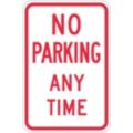 No Parking Anytime Signs