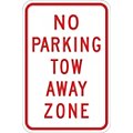 Tow Zone No Parking Signs