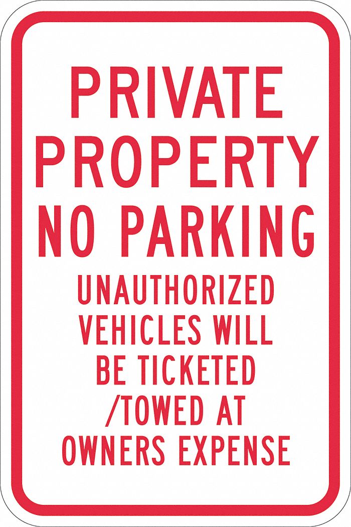 Warning Sign: 24 in x 18 in Nominal Sign Size, Aluminum, 0.080 in, Diamond