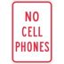 No Cell Phones Signs