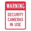 Warning: Security Cameras In Use Signs