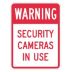 Warning: Security Cameras In Use Signs