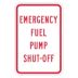 Emergency Fuel Pump Shut-Off Signs