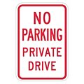 Driveway No Parking Signs
