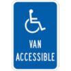 Handicapped Van Accessible Signs