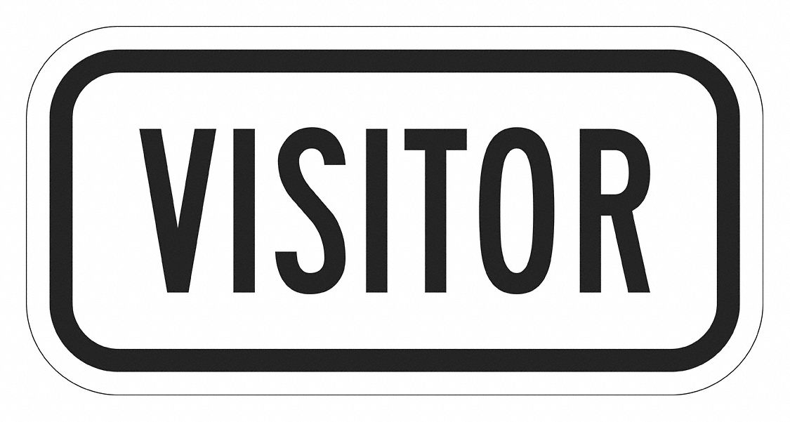 Parking Sign: 6 in x 12 in Nominal Sign Size, Aluminum, 0.063 in, High Intensity Prismatic