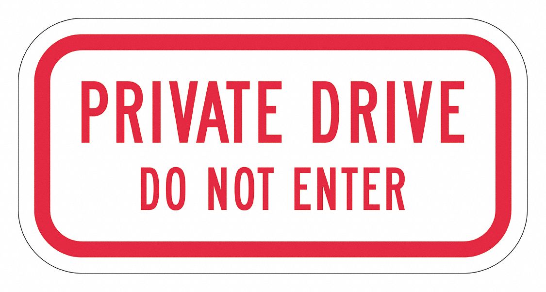 Warning Sign: 6 in x 12 in Nominal Sign Size, Aluminum, 0.063 in, Diamond