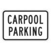 Carpool Parking Signs