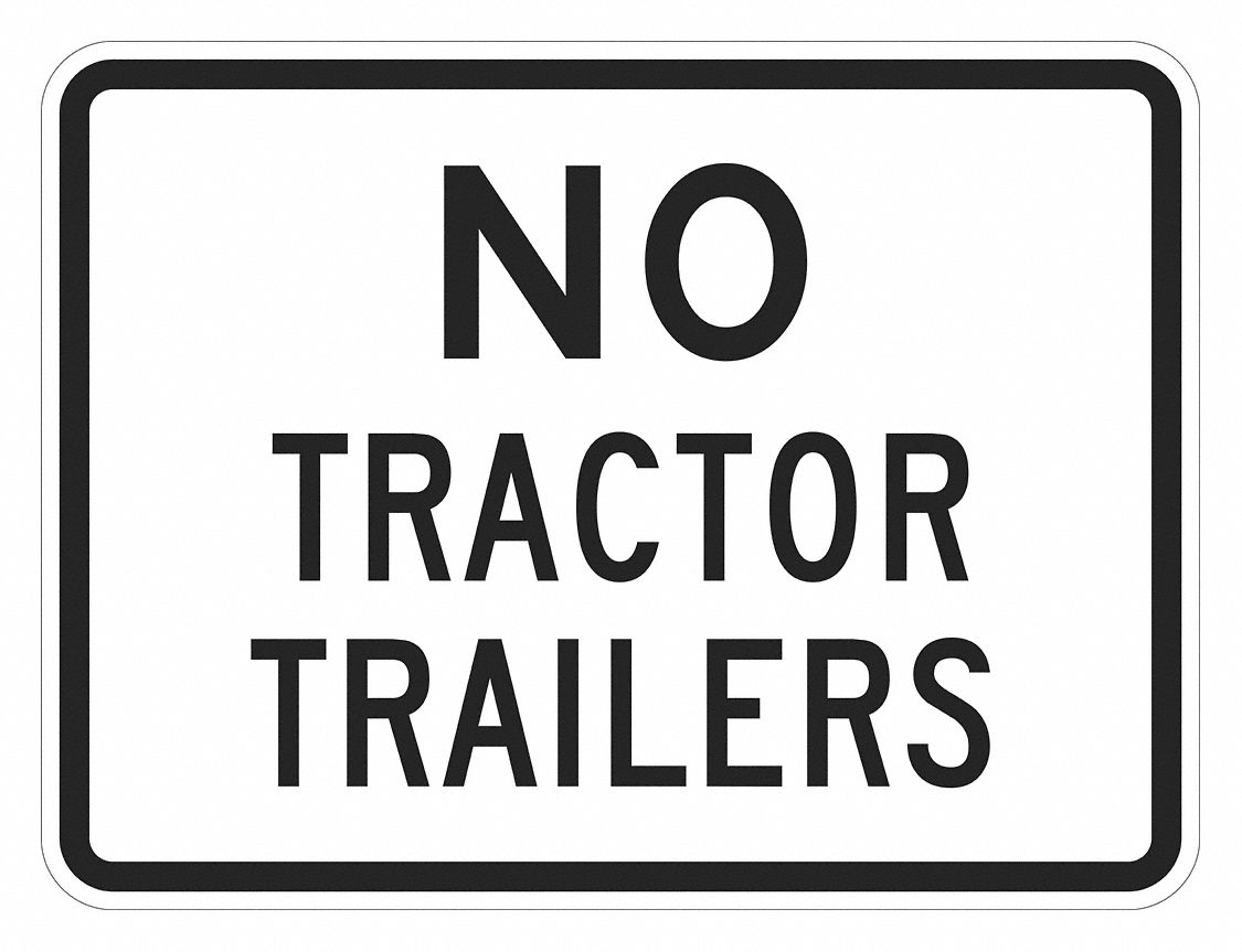 Parking Sign: 12 in x 18 in Nominal Sign Size, Aluminum, 0.063 in, Diamond