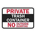 Dumpster Signs image