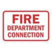 Fire Department Connection Signs