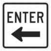 Enter Signs (With Left Arrow)