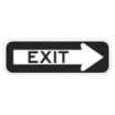 Exit Signs (With Right Arrow)