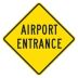 Airport Entrance Signs