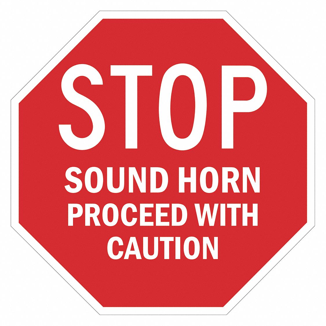 Lyle Caution Sign Sign Format Other Format Stop Sound Horn Proceed